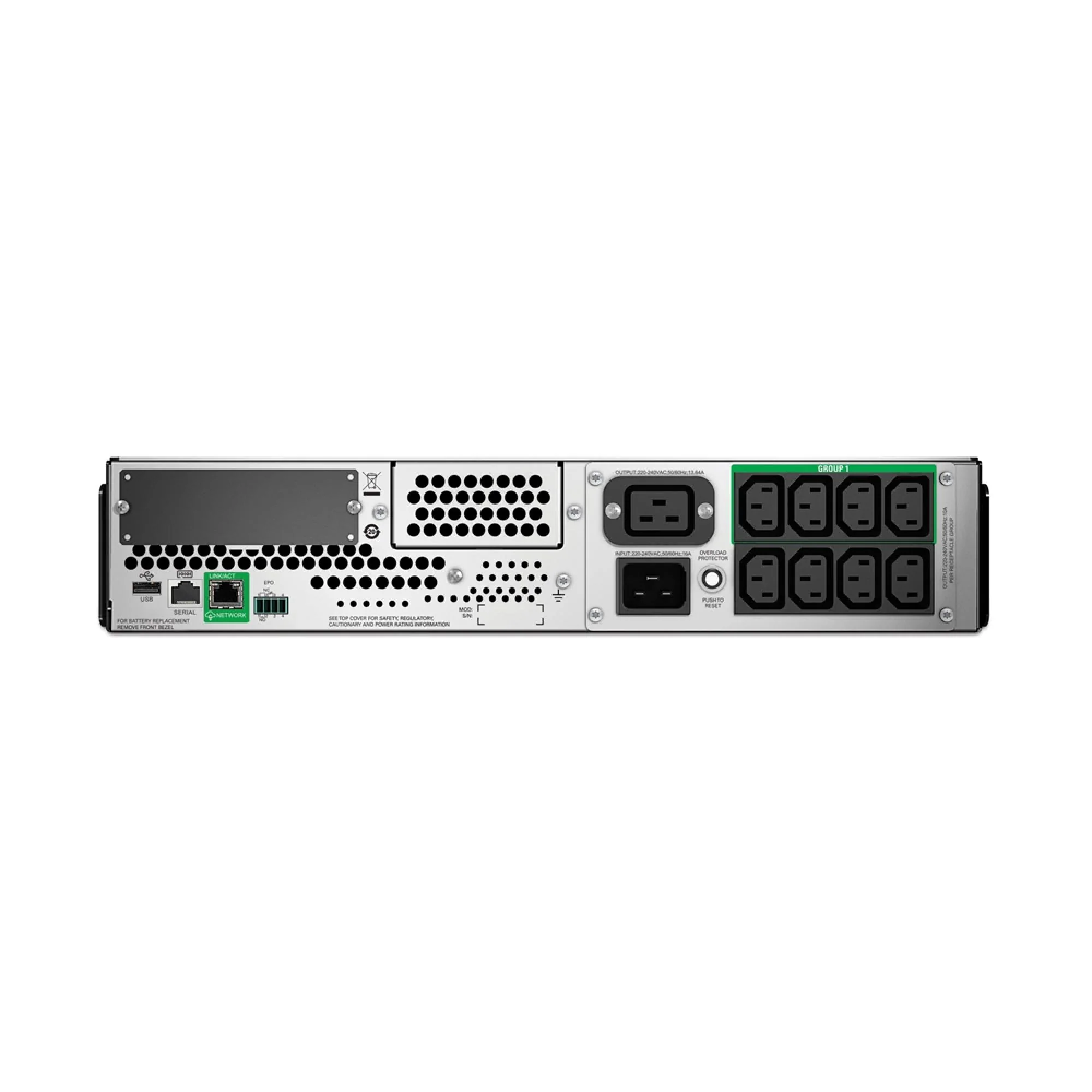 APC Smart-UPS 2200VA LCD RM 2U 230V Black - SMT2200RMI2U - Image 3